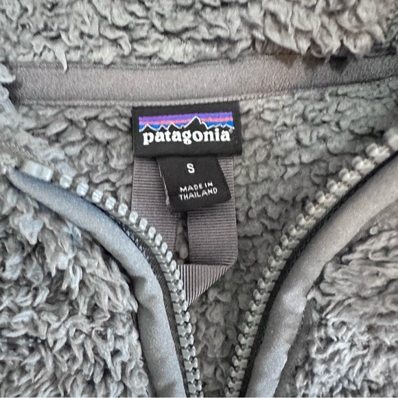 Patagonia Gray Fleece Hoodie - Picture 6 of 10